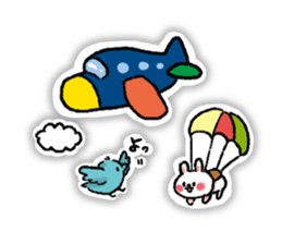 TATENAGA STICKER RABBIT sticker #5715092