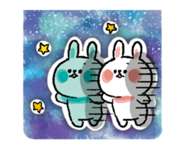 TATENAGA STICKER RABBIT sticker #5715098