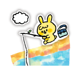 TATENAGA STICKER RABBIT sticker #5715102