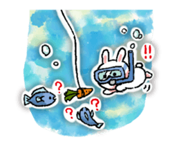 TATENAGA STICKER RABBIT sticker #5715106