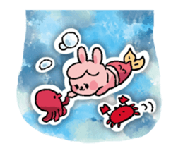 TATENAGA STICKER RABBIT sticker #5715107