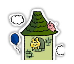 TATENAGA STICKER RABBIT sticker #5715110