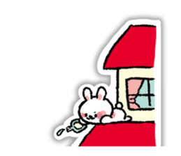 TATENAGA STICKER RABBIT sticker #5715111