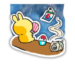 TATENAGA STICKER RABBIT sticker #5715112