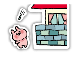TATENAGA STICKER RABBIT sticker #5715115