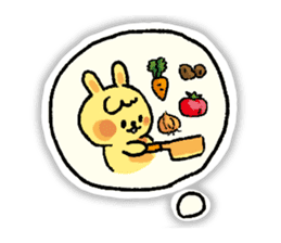 TATENAGA STICKER RABBIT sticker #5715117