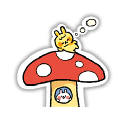 TATENAGA STICKER RABBIT sticker #5715118
