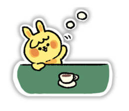 TATENAGA STICKER RABBIT sticker #5715120