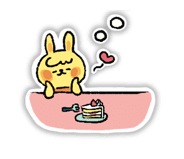 TATENAGA STICKER RABBIT sticker #5715121