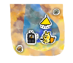 TATENAGA STICKER RABBIT sticker #5715123