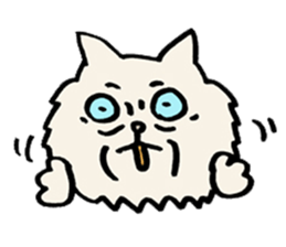 Mean Cat Grandmother sticker #5715128