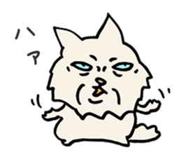 Mean Cat Grandmother sticker #5715147