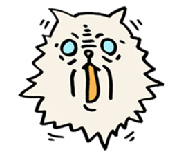 Mean Cat Grandmother sticker #5715150