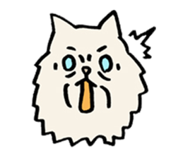 Mean Cat Grandmother sticker #5715151