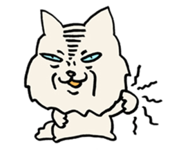 Mean Cat Grandmother sticker #5715152