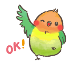mild-Parakeet sticker #5715380