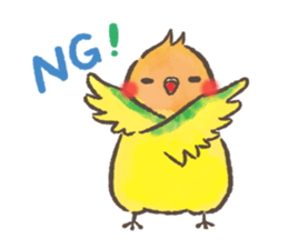 mild-Parakeet sticker #5715381