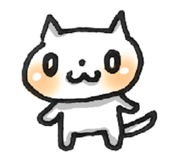 Cute! Pretty! Cat!!! sticker #5715405