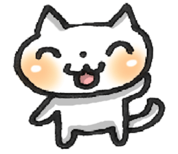 Cute! Pretty! Cat!!! sticker #5715406