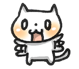 Cute! Pretty! Cat!!! sticker #5715407