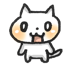 Cute! Pretty! Cat!!! sticker #5715409