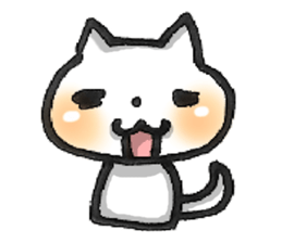 Cute! Pretty! Cat!!! sticker #5715410