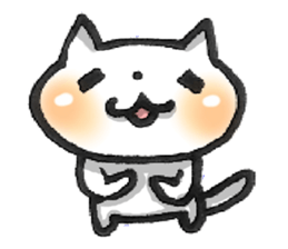 Cute! Pretty! Cat!!! sticker #5715412