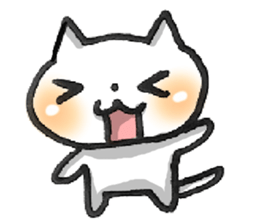 Cute! Pretty! Cat!!! sticker #5715413