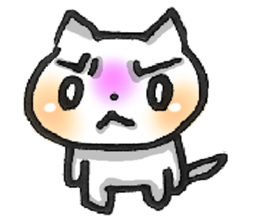 Cute! Pretty! Cat!!! sticker #5715419