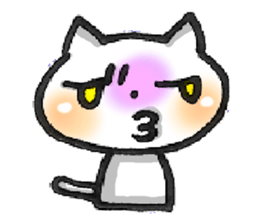 Cute! Pretty! Cat!!! sticker #5715420