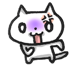 Cute! Pretty! Cat!!! sticker #5715423