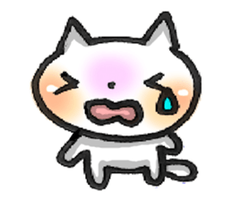 Cute! Pretty! Cat!!! sticker #5715429