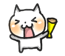 Cute! Pretty! Cat!!! sticker #5715434