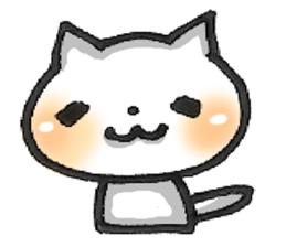 Cute! Pretty! Cat!!! sticker #5715439