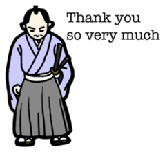 Samurai tongue - English Ver. sticker #5715844