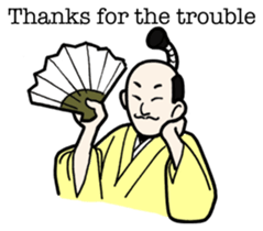 Samurai tongue - English Ver. sticker #5715845