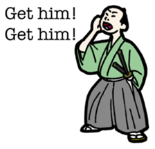 Samurai tongue - English Ver. sticker #5715849