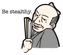 Samurai tongue - English Ver. sticker #5715857