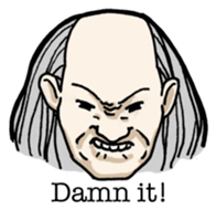 Samurai tongue - English Ver. sticker #5715859