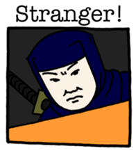 Samurai tongue - English Ver. sticker #5715860