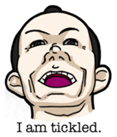 Samurai tongue - English Ver. sticker #5715867