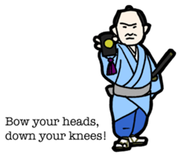 Samurai tongue - English Ver. sticker #5715868