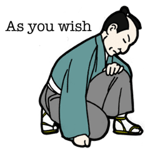 Samurai tongue - English Ver. sticker #5715882