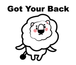 English conversation of the lion sticker #5716543