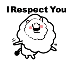 English conversation of the lion sticker #5716547