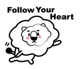 English conversation of the lion sticker #5716558