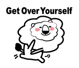 English conversation of the lion sticker #5716566