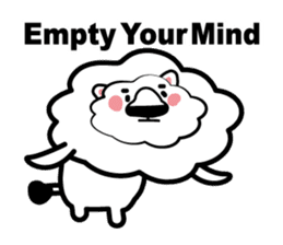 English conversation of the lion sticker #5716568