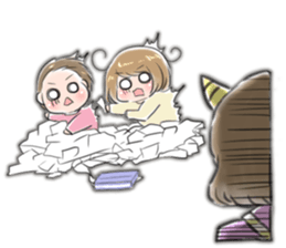 Life with a twin sticker #5716657