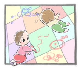 Life with a twin sticker #5716661